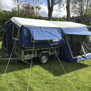 Anhängerzelt Large, inkl. Vorzelt – Bild 6