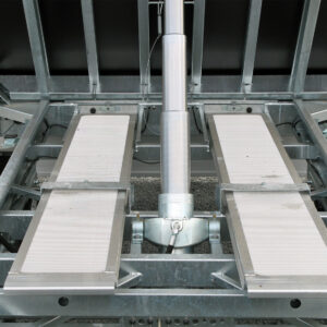 Hapert Cobalt HM-3 - 3500 3 Achs Multi Ferro Stahlblechaufsatz 600 mm, 400 mm Alu BW – Bild 5