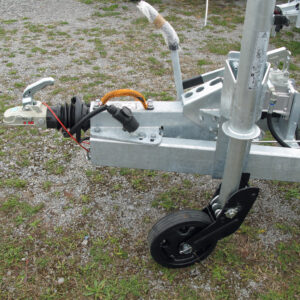 Hapert Indigo HT-2 - 3500 - 4550 x 2000 Kipphydraulik, Parabelfederung, Reling, Rampe – Bild 3