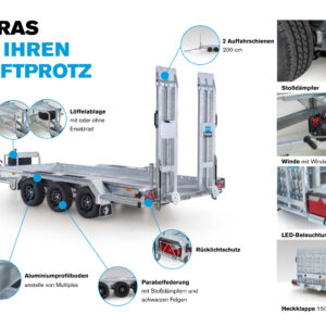 Hapert Indigo LF-2 3500 - 4050 × 1590 mm Parabelfederung – Bild 3