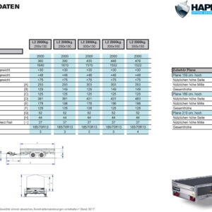 Hapert Azure L-2 - 2000 Aluminium Frontgitter Aktion – Bild 3