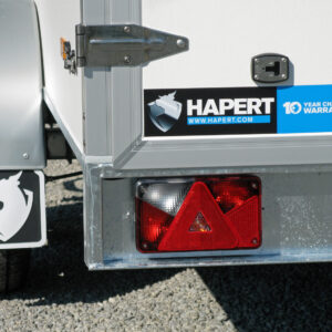 Hapert Sapphire L-2 - 3500 Tieflader-Koffer | 2 Hecktüren | Robuste Konstruktion – Bild 11