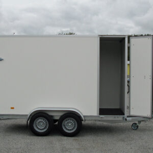 Hapert Sapphire L-2 - 2700 Rampe & Seitentüre | Tieflader-Koffer | Rutschhemmender Boden – Bild 12