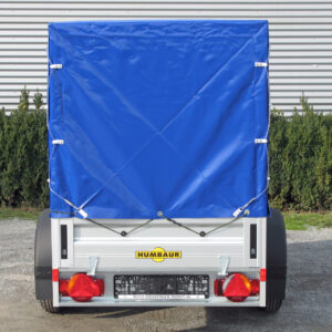 Humbaur HA752111 KV Planenaufbau 1300 mm | Farbe Blau – Bild 7