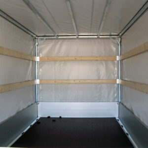 Humbaur HT304121 Hochwertiger Planenaufbau 2000 mm – Bild 3