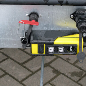 Humbaur HTK 3000.31 STAHL E-Pumpe, Stahlgitteraufsatz 800 mm – Bild 2