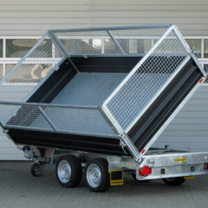 Humbaur HTK 3000.31 STAHL PROFI Stahlgitteraufsatz 600 mm, Auffahrpaket – Bild 8