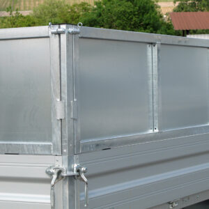 Humbaur HTK 3500.37 ALU E-Pumpe, Stahlblechaufsatz 600 mm – Bild 6