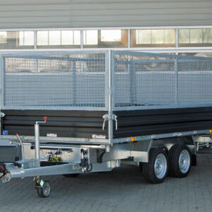 Humbaur HTK 3500.37 STAHL E-Pumpe - Gitteraufsatz 800 mm