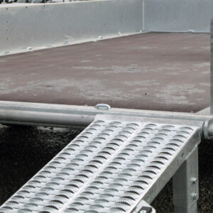 Humbaur HS303016 - 12 Zurringe, Stahlrampen stehend – Bild 9