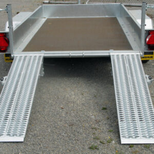 Humbaur HS353016 - 12 Zurringe, Stahlrampen stehend – Bild 8