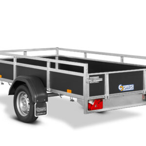 Saris CW 255 133 750 1 Kastenanhänger mit feuerverzinkter Stahlreling – Bild 3