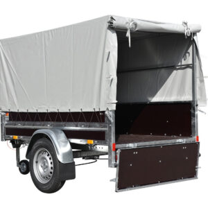 STEMA HZ 7.5-20-12.1 C Woodoxx Holzanhänger mit Hochplane – Bild 3