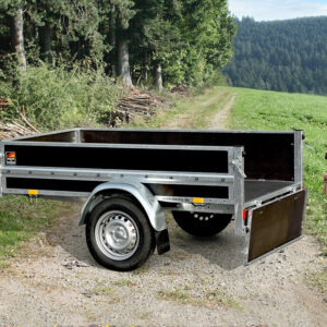 STEMA HZ 7.5-20-12.1 C Woodoxx Holzanhänger mit Hochplane – Bild 5