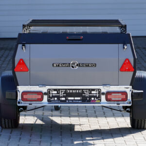 Stema RETRO ACTIVE Staubgrau mit Deckel inkl. Reling – Bild 15