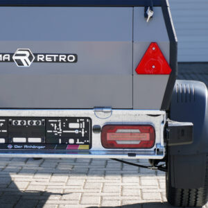 Stema RETRO PLUS Staubgrau mit Deckel inkl. Reling – Bild 2