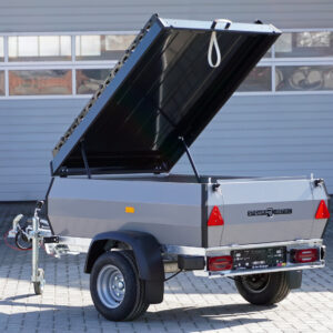 Stema RETRO ADVANCED 750G DELUXE Staubgrau mit Deckel inkl. Reling – Bild 7