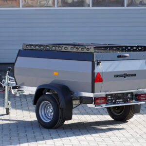 Stema RETRO ADVANCED 1000 DELUXE Staubgrau mit Deckel inkl. Reling – Bild 4