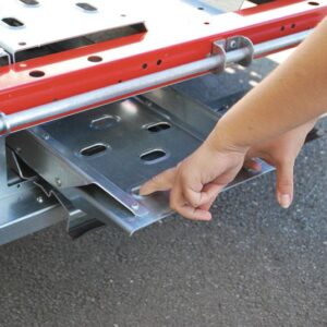 STEMA STM O1 7.5-21-13.1 Rot gepulvert – Motorradtransporter – Bild 4