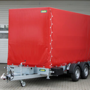 Unsinn UAG 4217-35-14-E-HP Absenkanhänger mit Elektrohydraulik und Planenaufbau – Bild 9