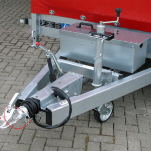 Unsinn UAG 4217-35-14-E-HP Absenkanhänger mit Elektrohydraulik und Planenaufbau – Bild 6